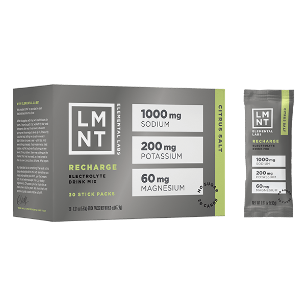 LMNT Recharge – Citrus Salt 30 Servings